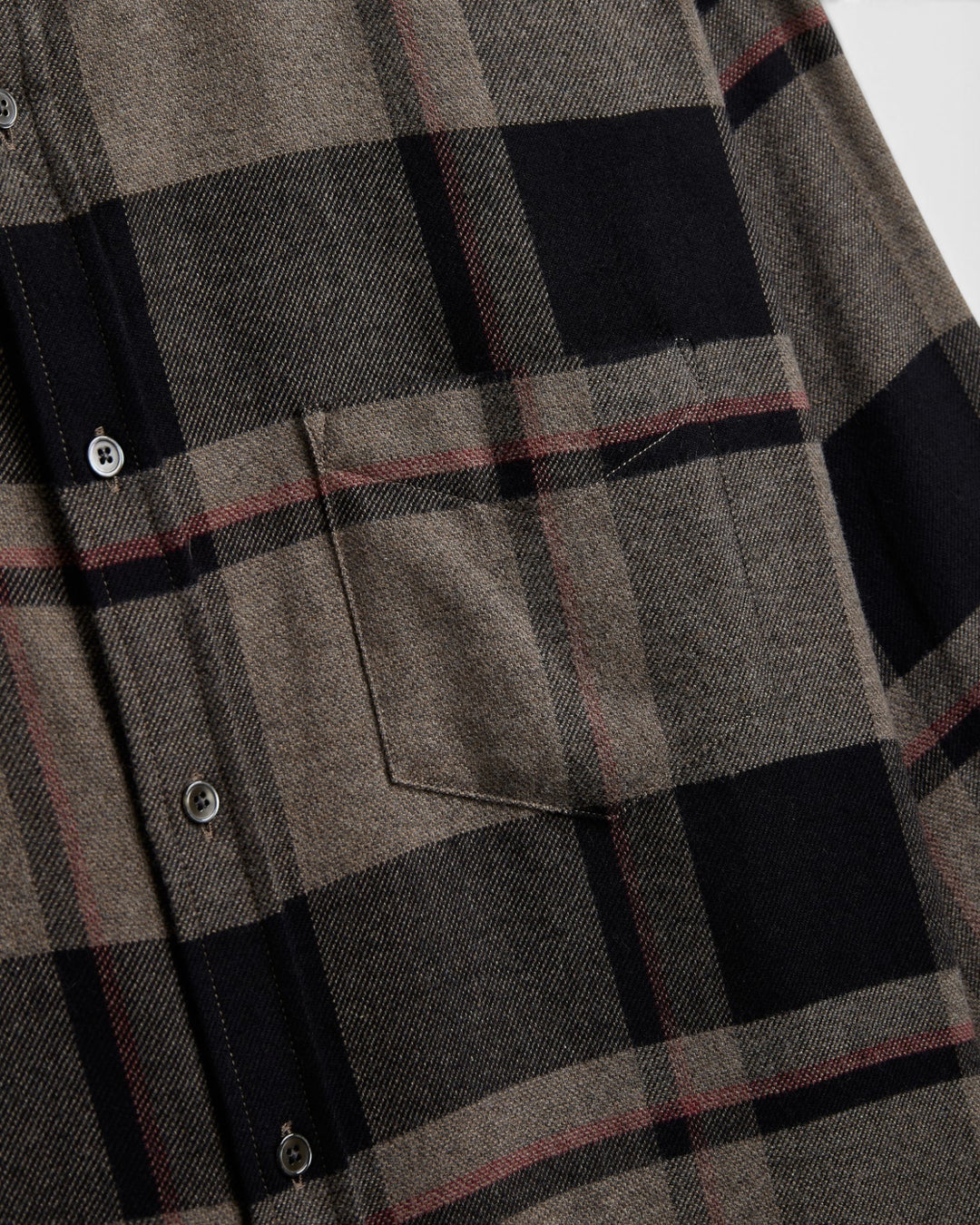 Oversized Lumen Flannel Shirt