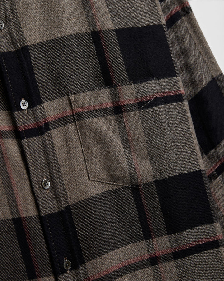 Oversized Lumen Flannel Shirt