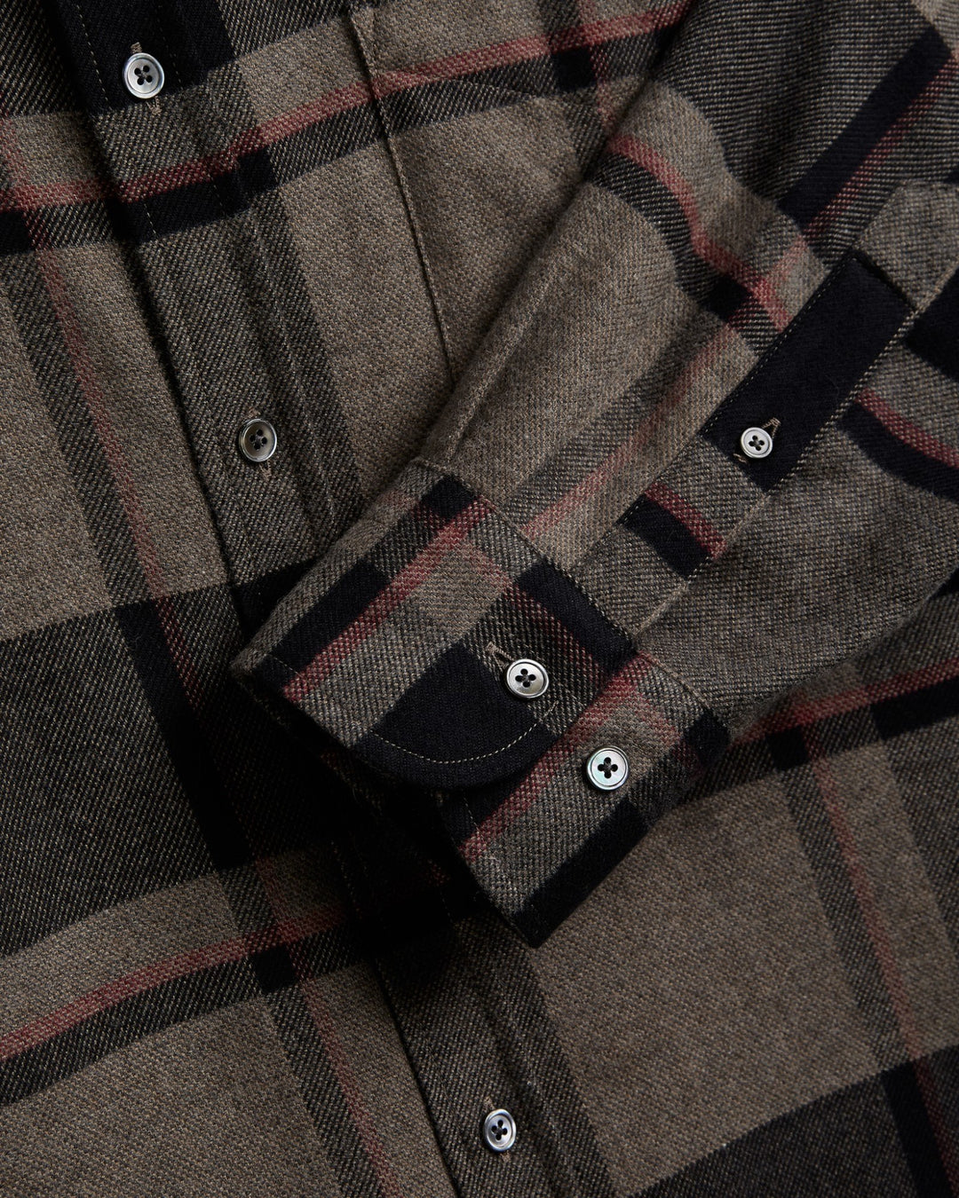 Oversized Lumen Flannel Shirt