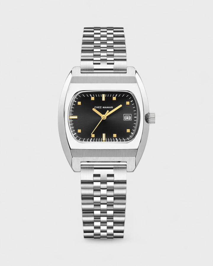 Montre Magnum Silver Black Sand Jubilee