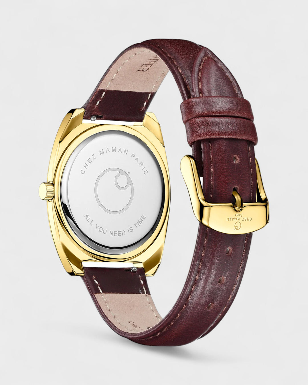 Montre Magnum Gold Basil Green Sand Dark Brown