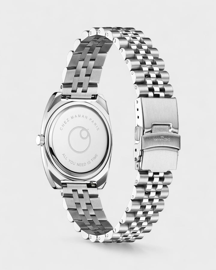 Montre Magnum Silver Black Sand Jubilee