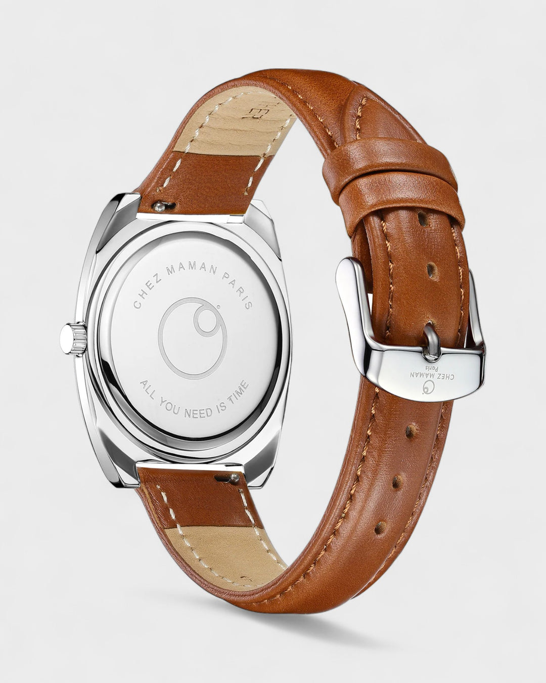 Montre Magnum Silver Denim Blue Sand Brown