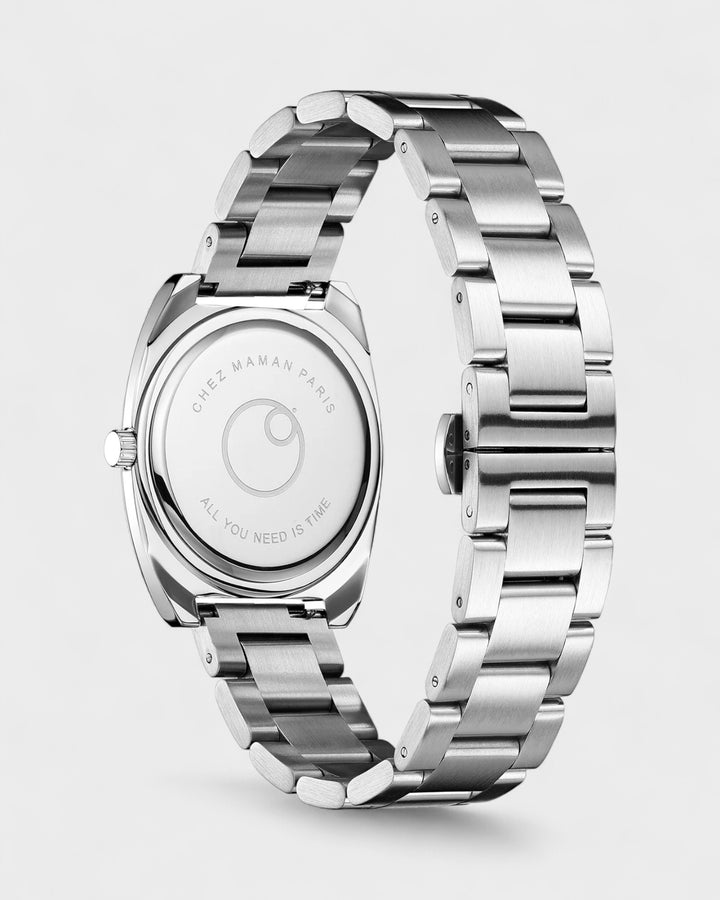 Montre Magnum Silver Cream Sand Steel