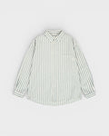 Melange Stripe Shirt Sky Blue
