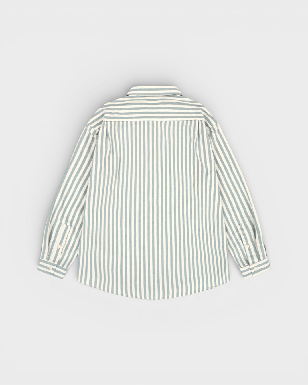 Melange Stripe Shirt Sky Blue