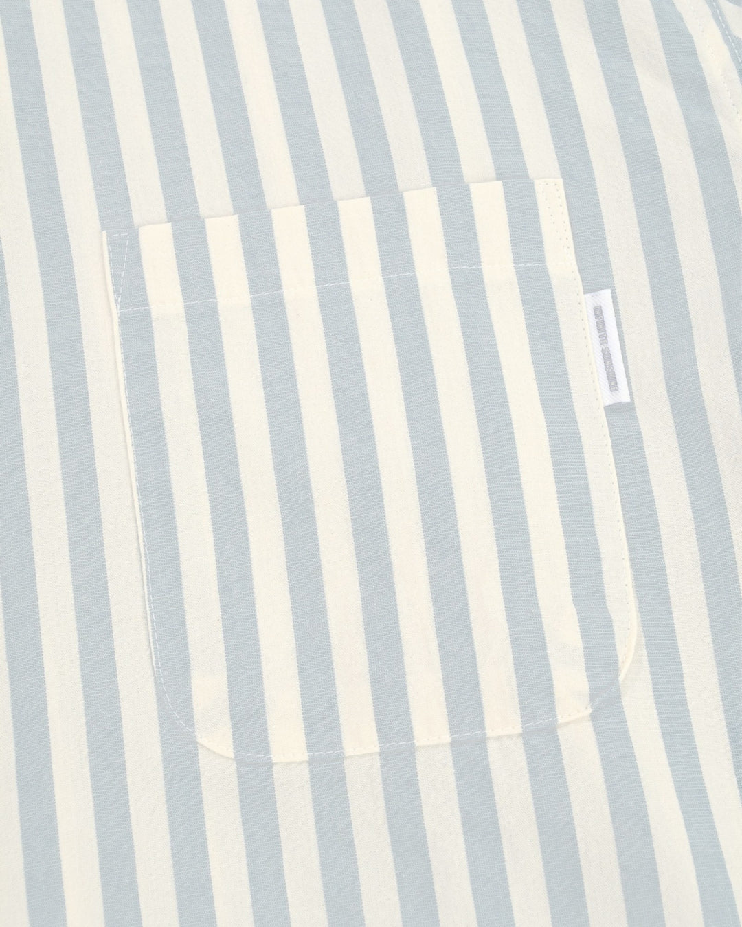Melange Stripe Shirt Sky Blue