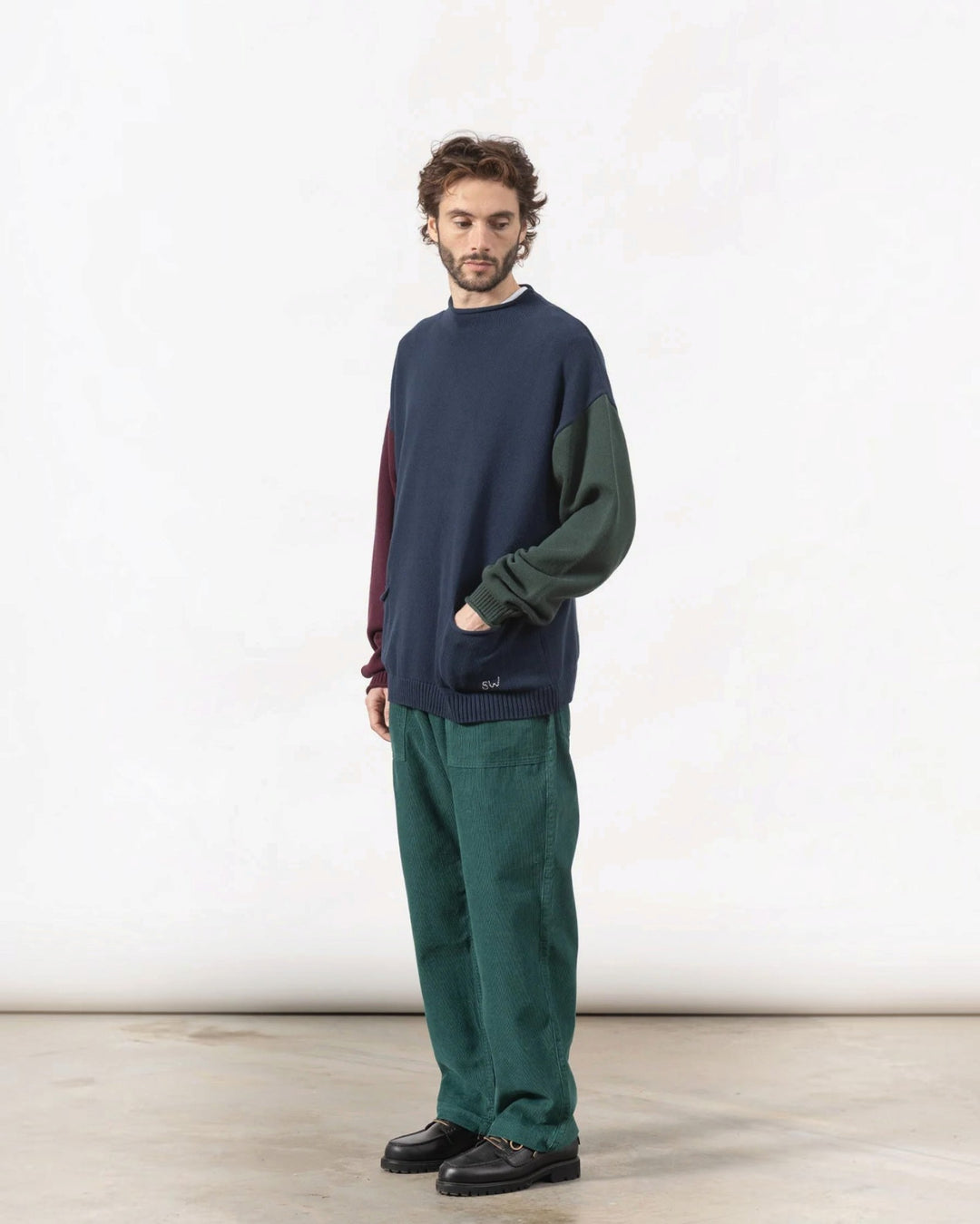 Service Works Fine Cord Chef Pants Green