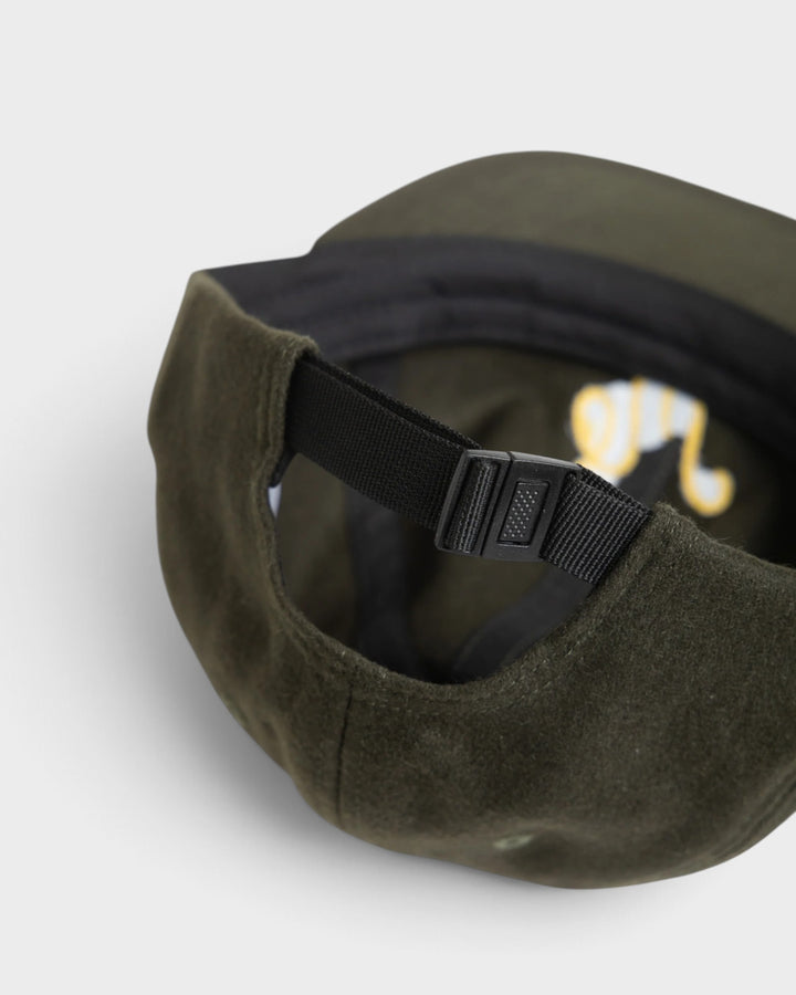 Service Works Monogram Cap Dark Moss - vue 3
