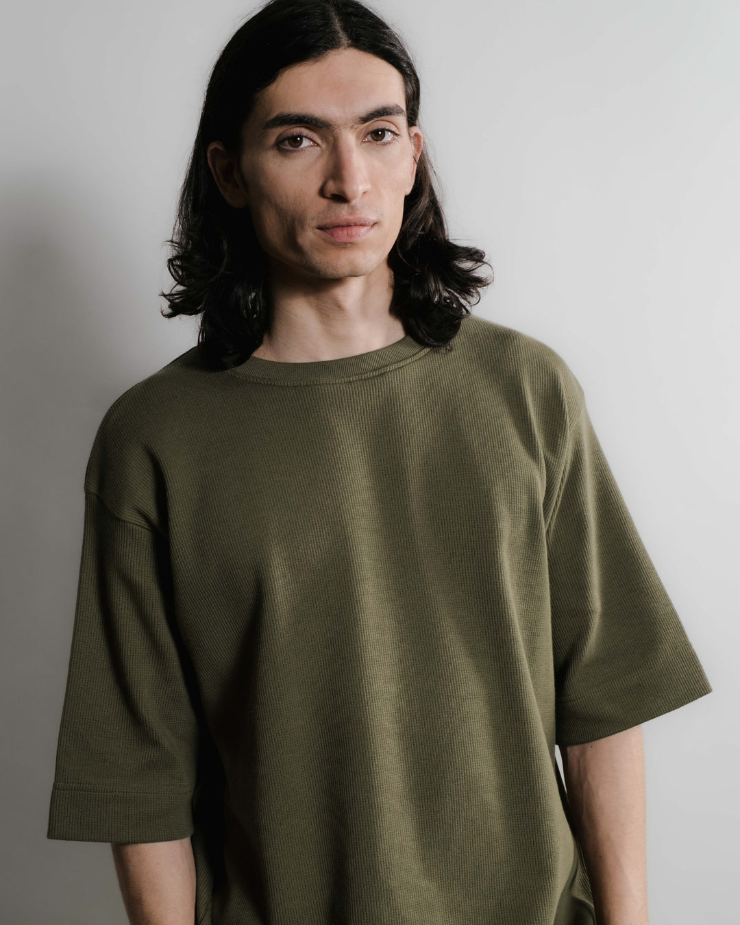 T-Shirt Vahé Manches Courtes Kaki