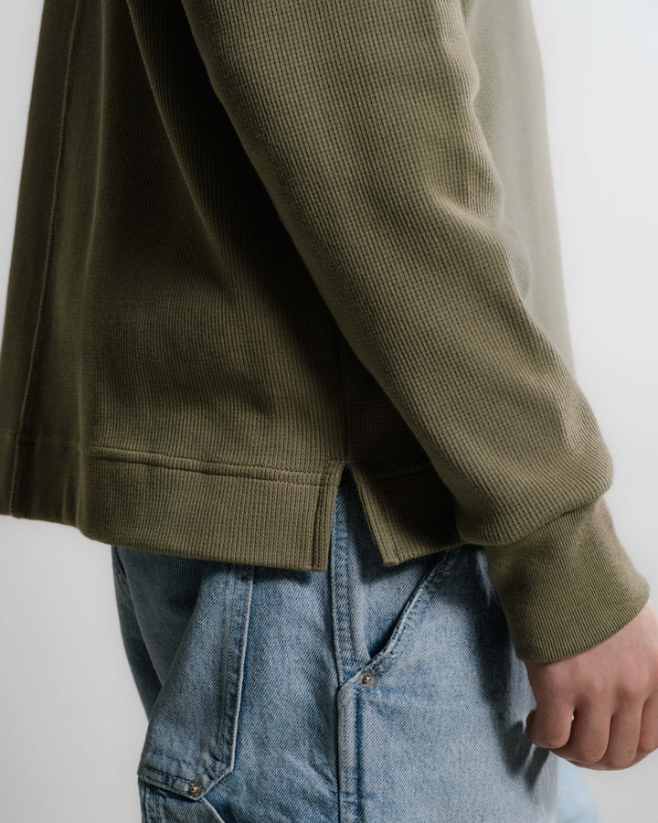 T-Shirt Vahé Manches Longues Kaki