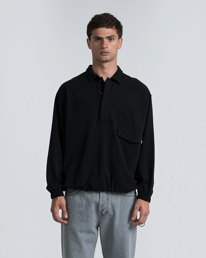Ohio M/L Overshirt Nero Nettuno