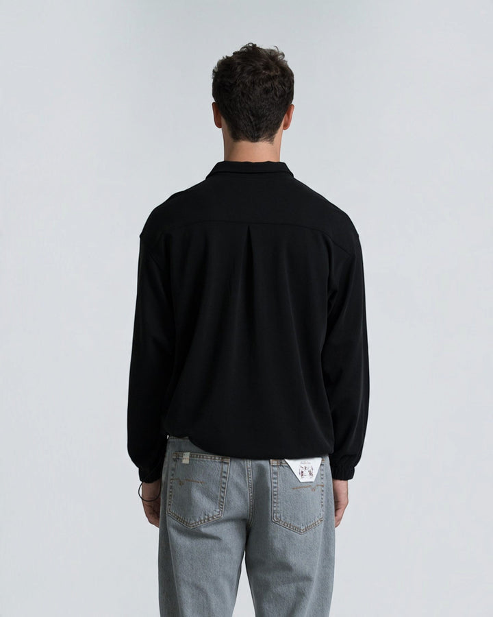 Ohio M/L Overshirt Nero Nettuno