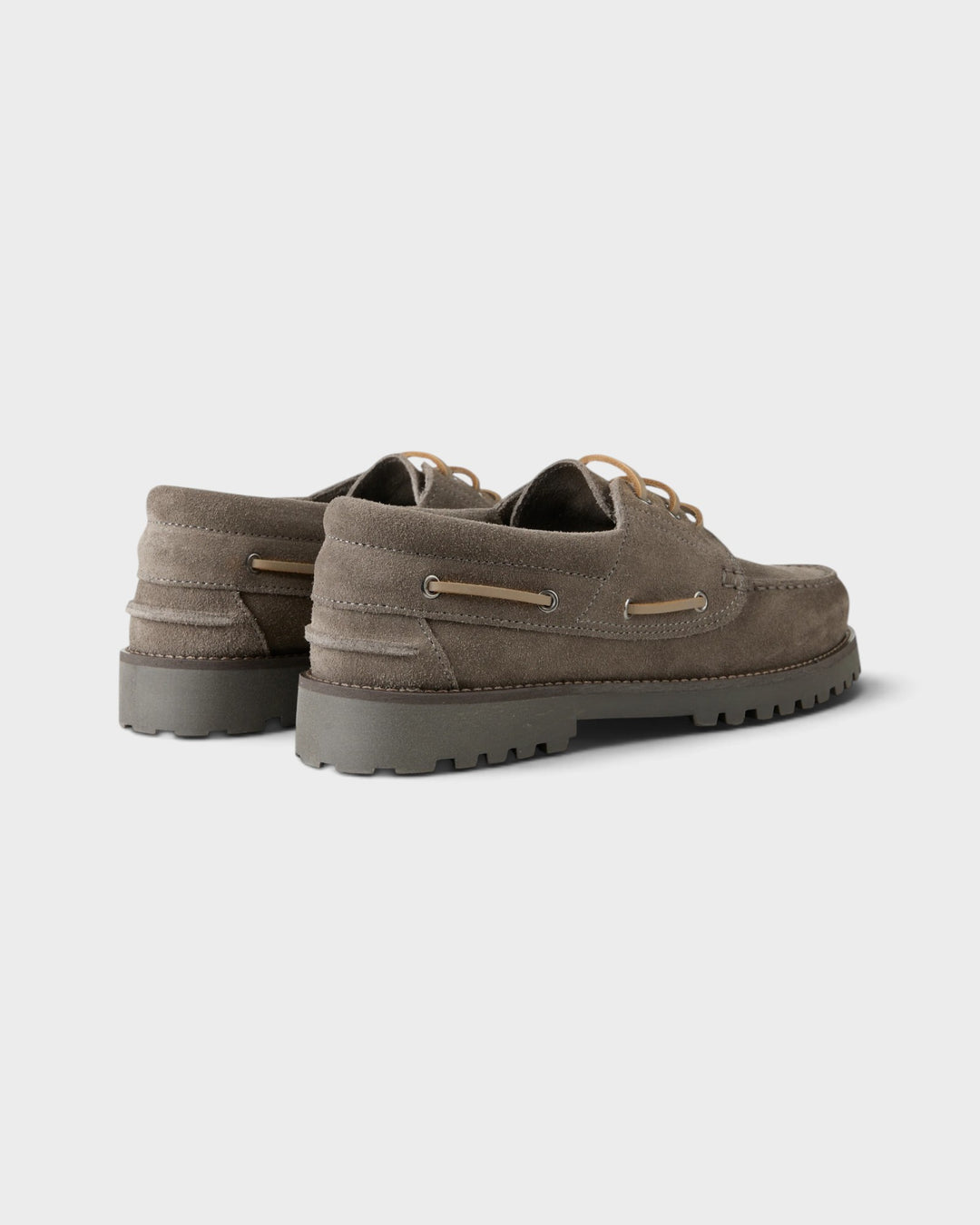 Ollie Boat Shoe Truffle Suede