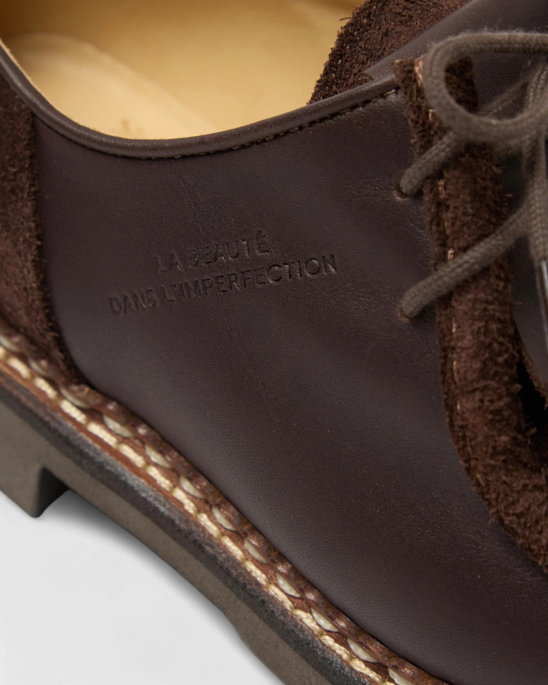 Paraboot x Universal Works Michael in Brown Leather/Suede