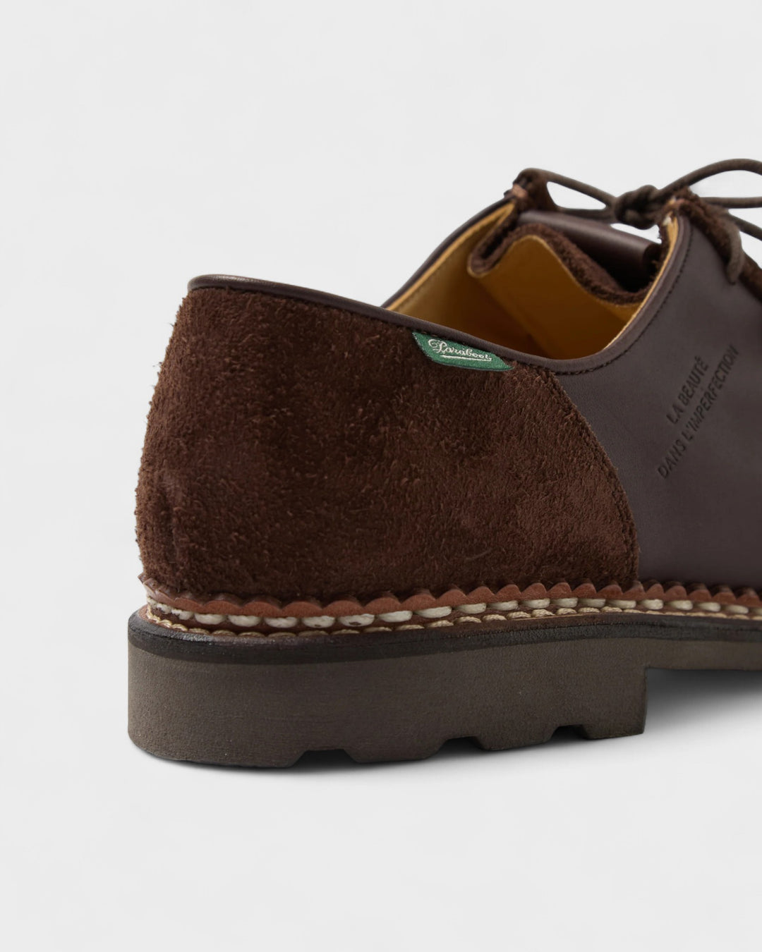 Paraboot x Universal Works Michael in Brown Leather/Suede