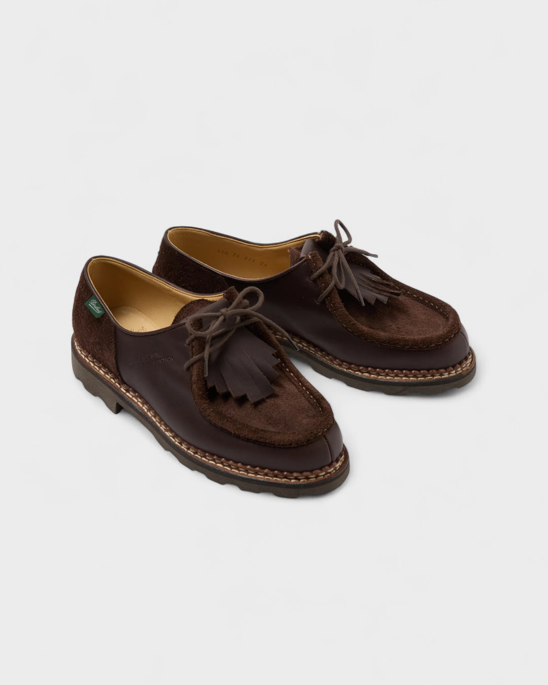 Paraboot x Universal Works Michael in Brown Leather/Suede