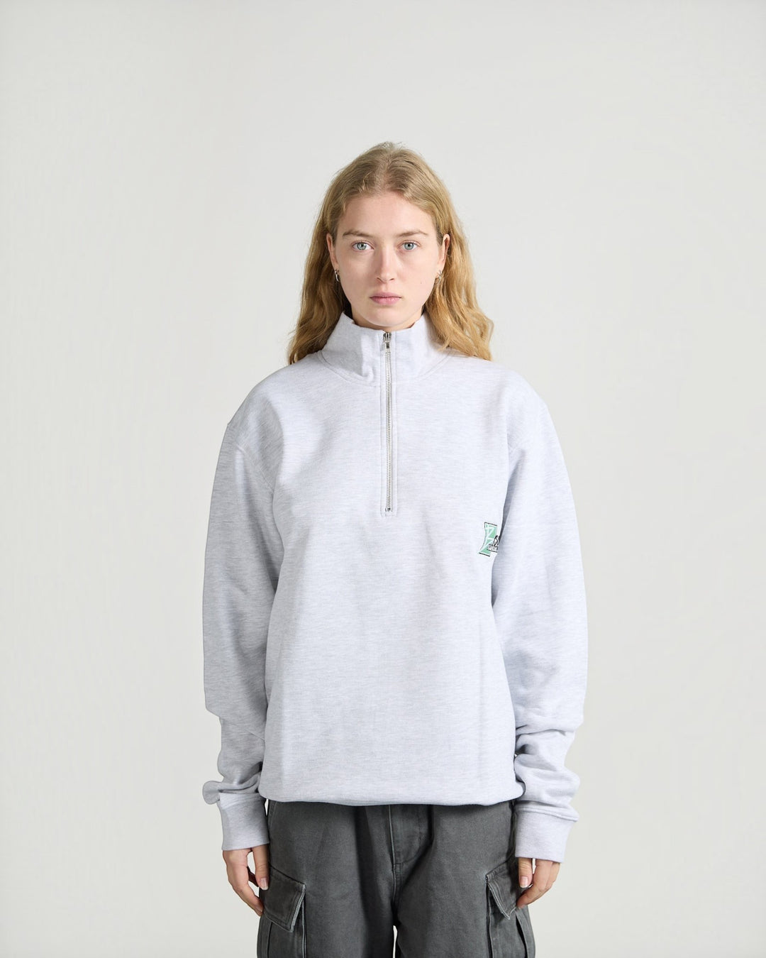 Half Zip Salem Sport Grey