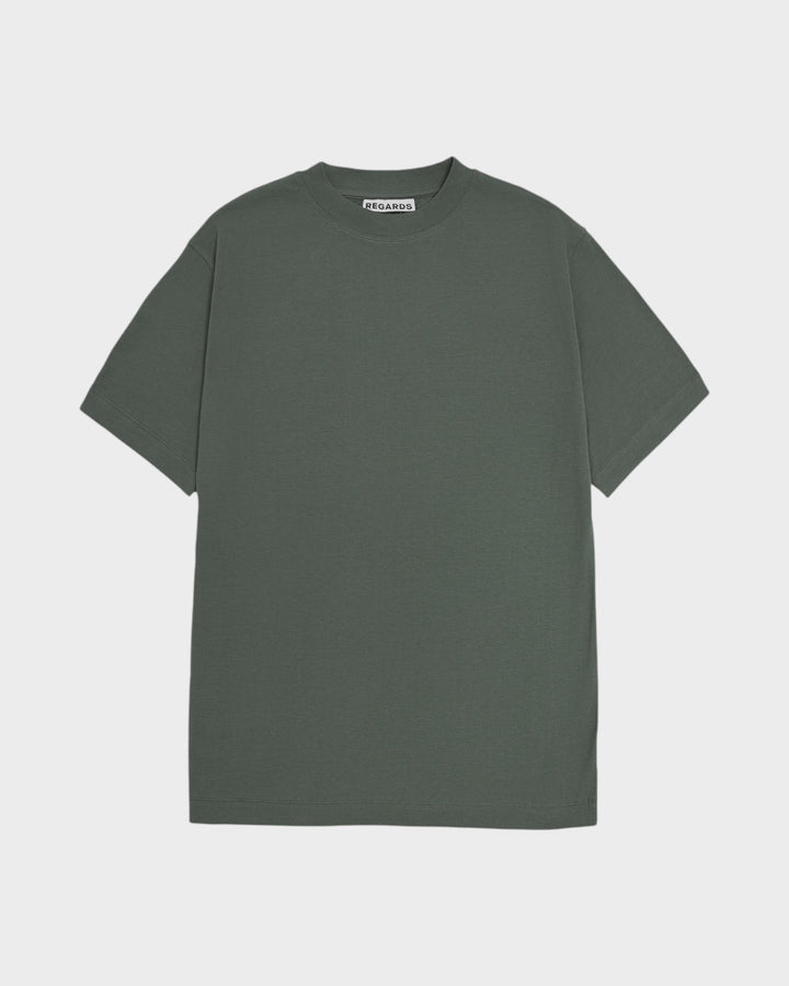 Relaxed Tee Blank Ash Olive