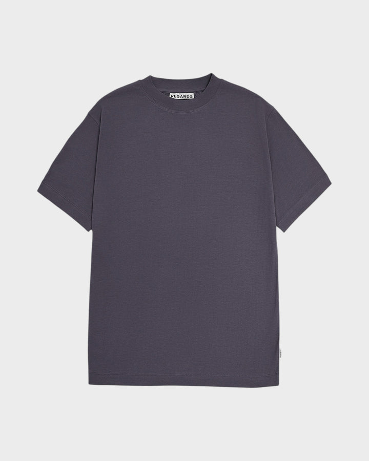 Relaxed Tee Blank Purple Ash