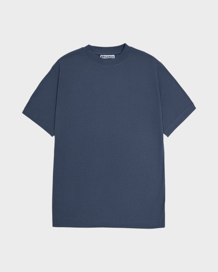 Relaxed Tee Blank Faded Indigo