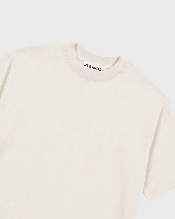 Relaxed Tee Blank Light Sand