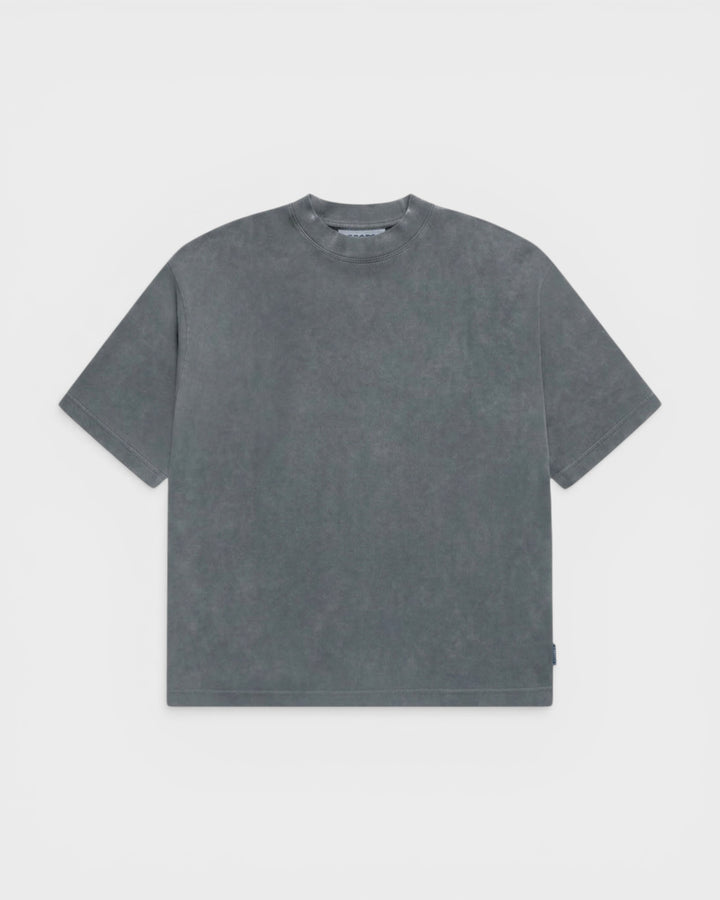 Heavy Oversize Tee Grey Washed
