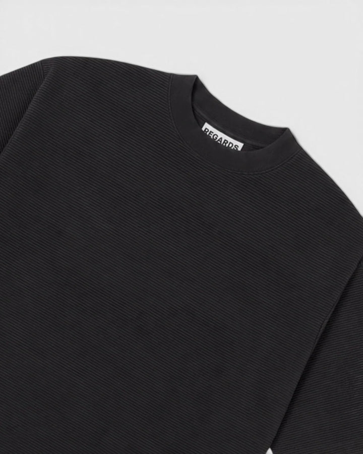Ottoman Oversize Tee Black