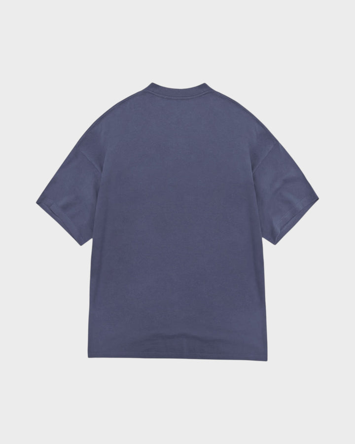 Heavy Oversize Tee Purple Washed