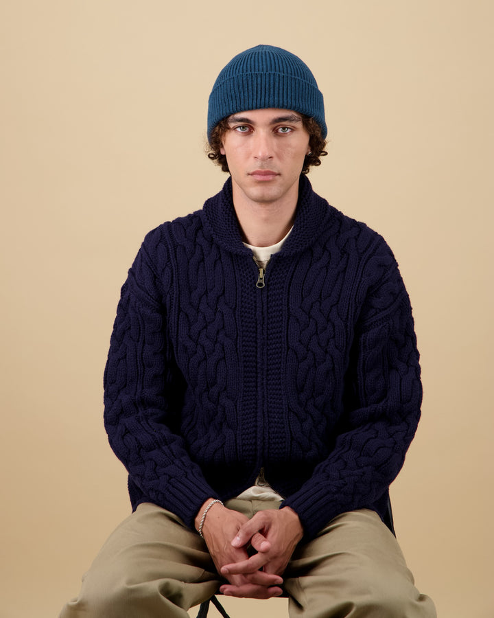 Bonnet Ara Bleu Pétrole