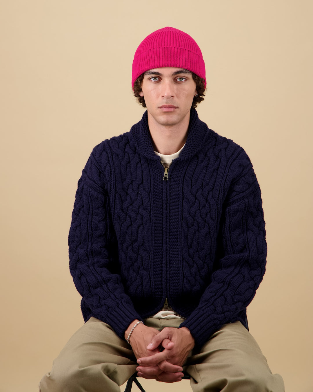 Bonnet Ara Rose fuchsia