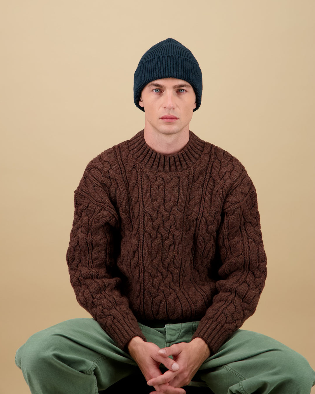 Bonnet Ara Vert Bouteille