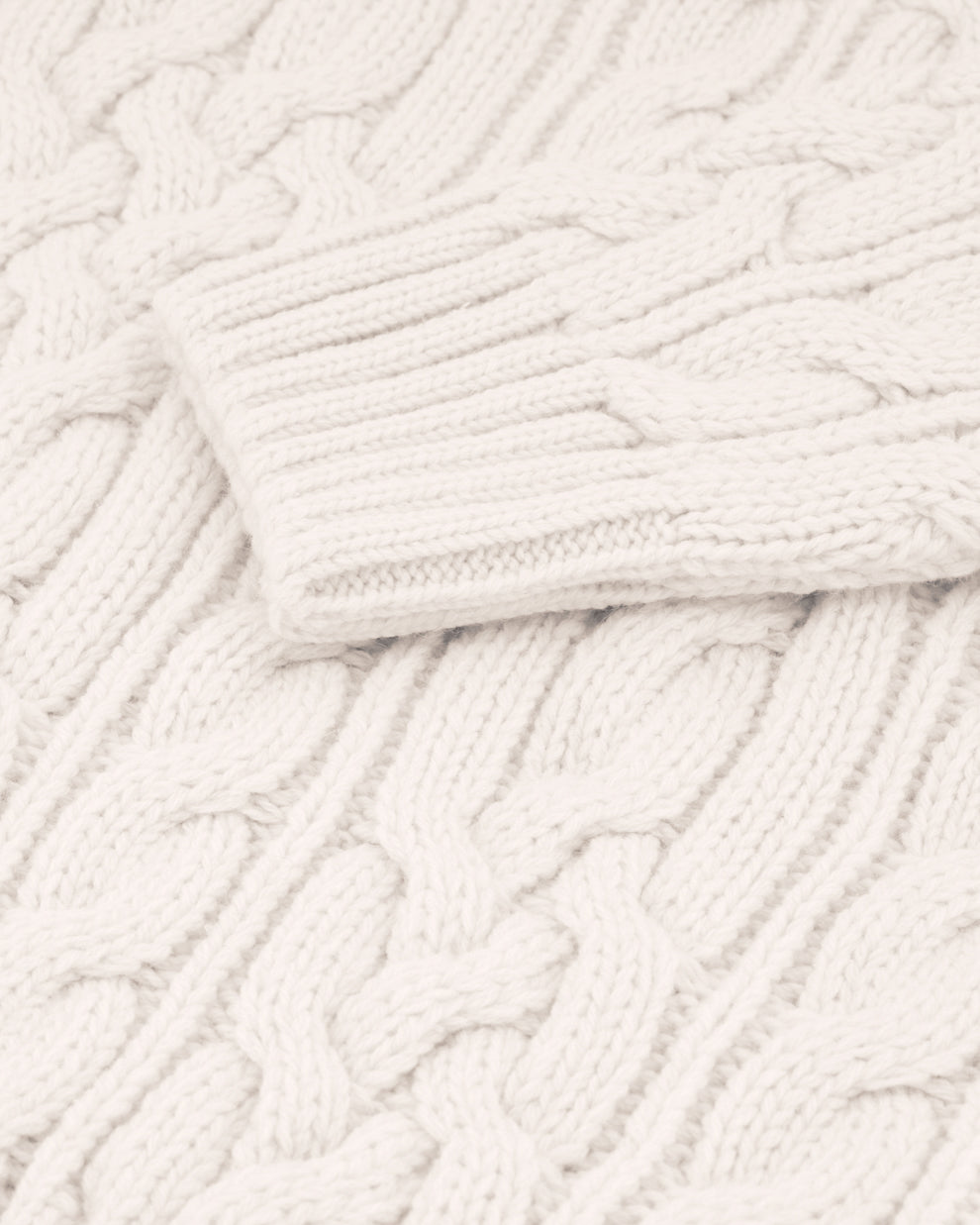 Pull Ohannes Col Rond Ecru