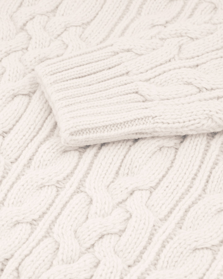 Pull Ohannes Col Rond Ecru