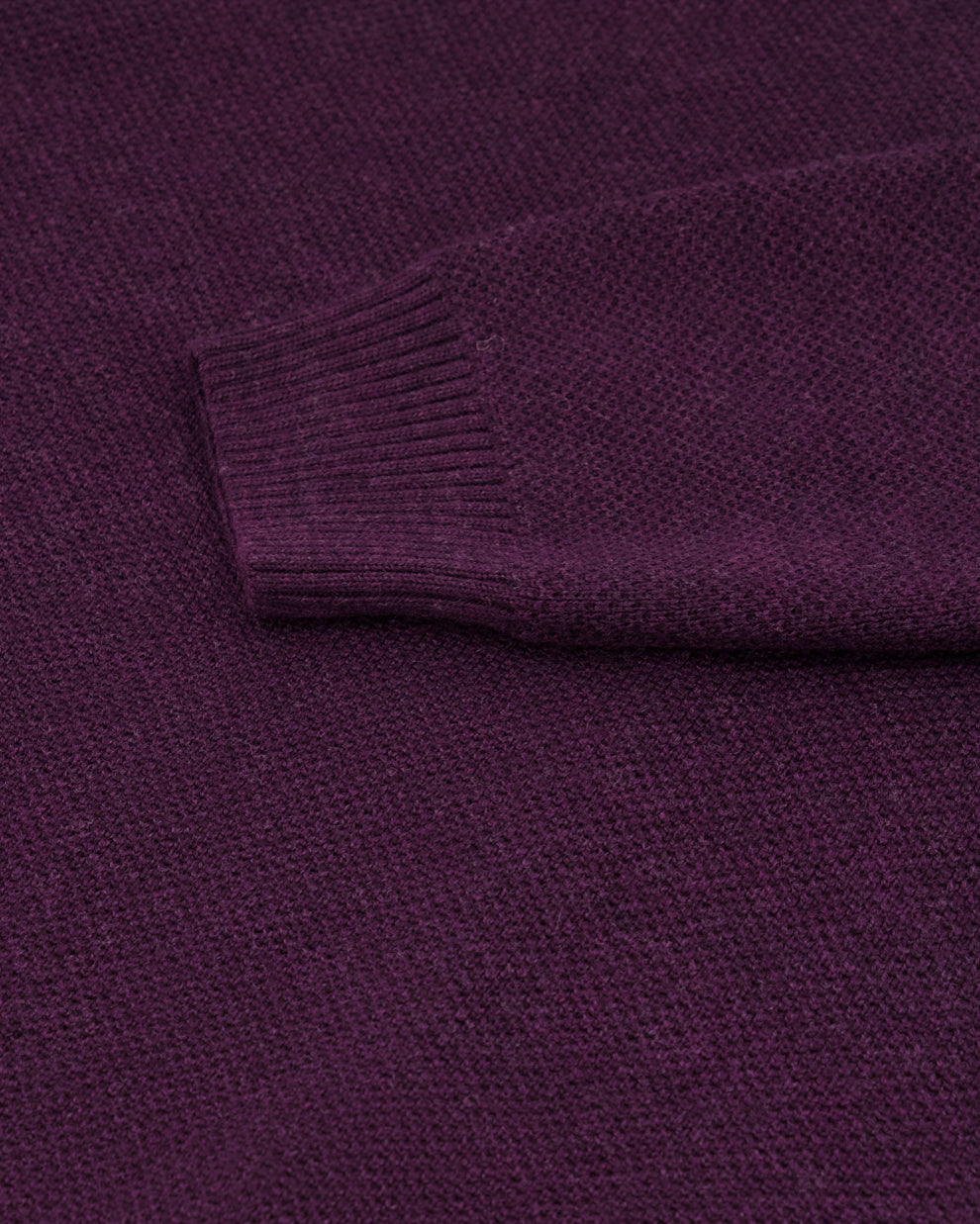 Pull Youri Col Rond Prune