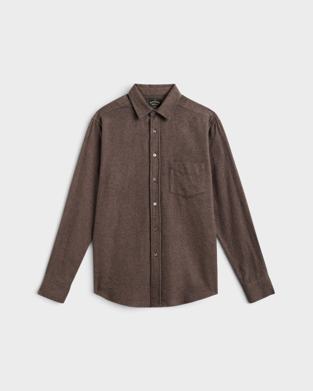 Suavis Flannel Shirt Brown