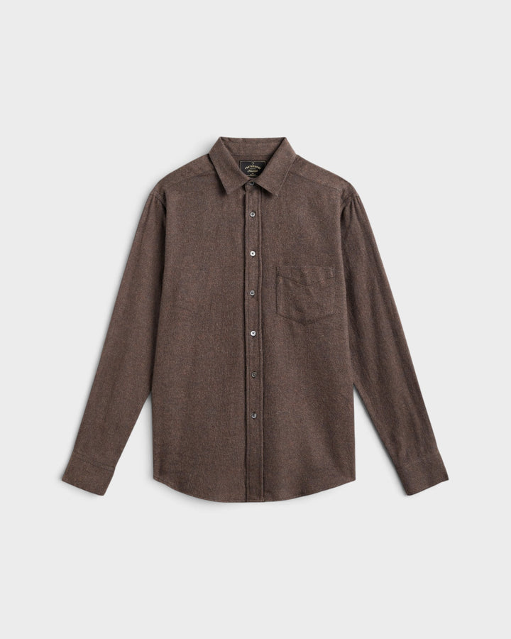 Suavis Flannel Shirt Brown