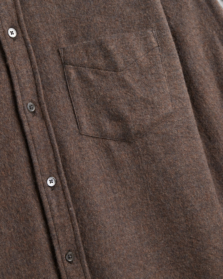Suavis Flannel Shirt Brown