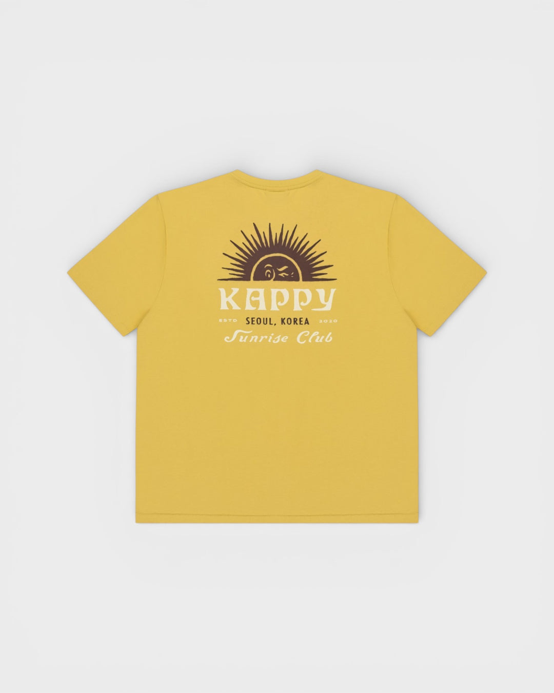 Sunny Wink Half T-Shirt Yellow