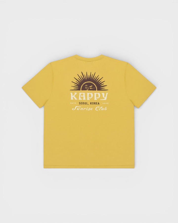 Sunny Wink Half T-Shirt Yellow