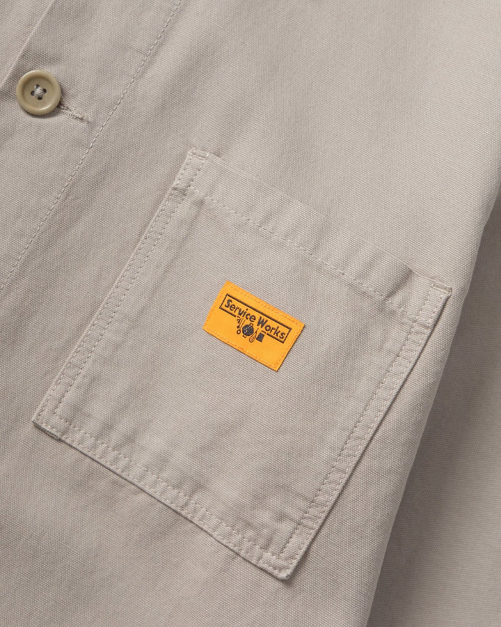 Canvas Chore Shirt Stone