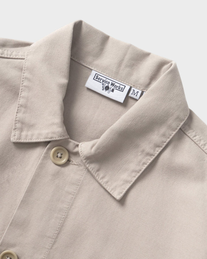 Canvas Chore Shirt Stone