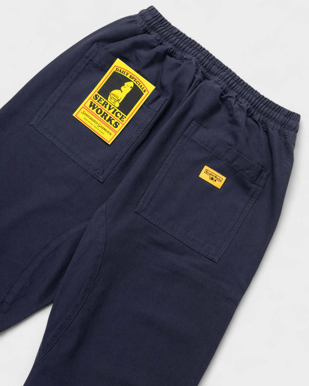 Canvas Chef Pants Dark Navy