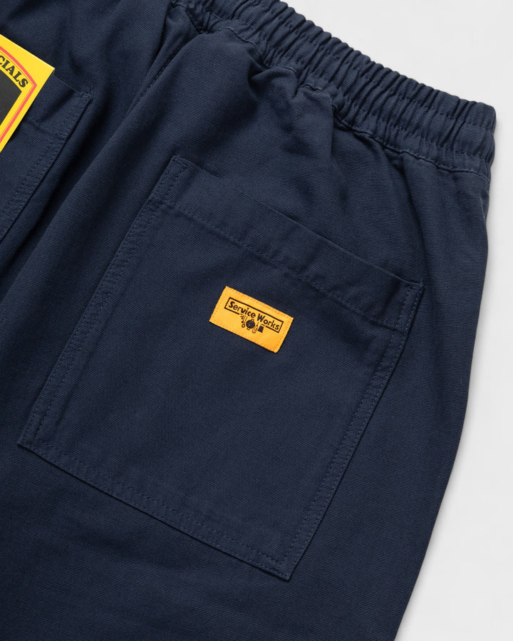 Canvas Chef Pants Dark Navy