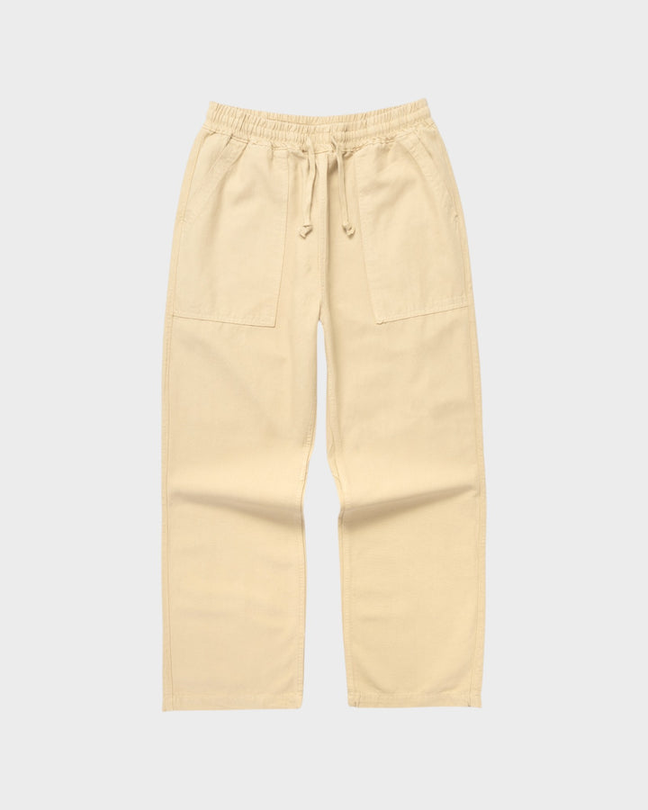 Canvas Chef Pants Pale Khaki