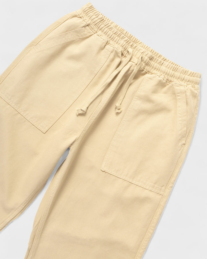 Canvas Chef Pants Pale Khaki