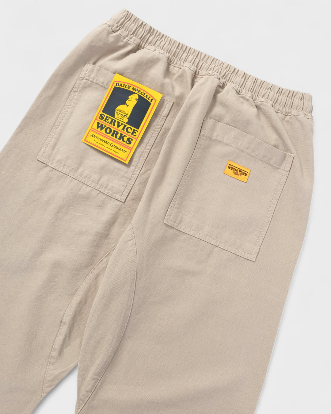 Canvas Chef Pants Stone