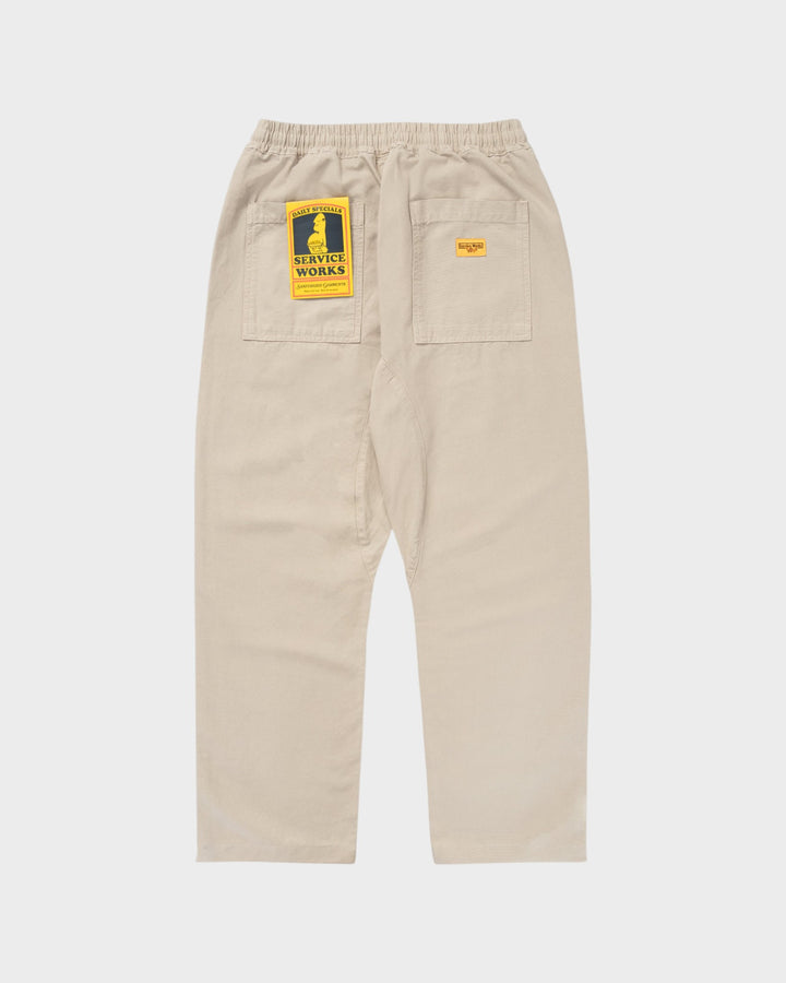 Canvas Chef Pants Stone