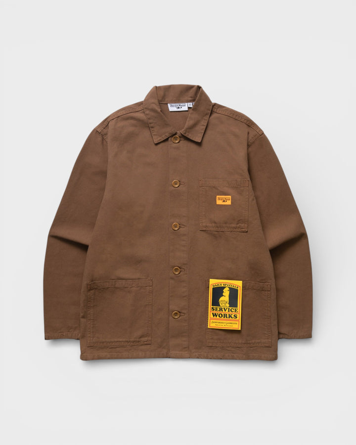 Canvas Chore Shirt Bark