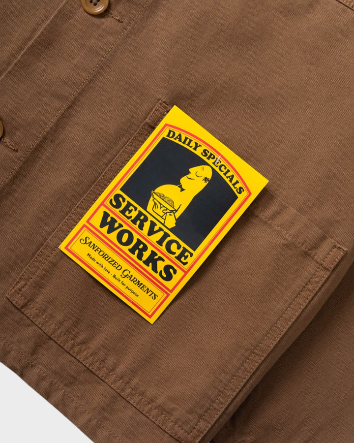 Canvas Chore Shirt Bark